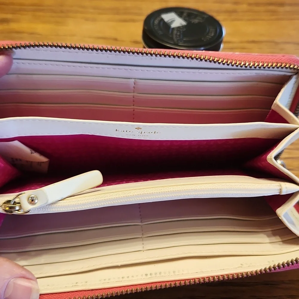 Kate Spade Moroccan Accordian Zip Around Wallet